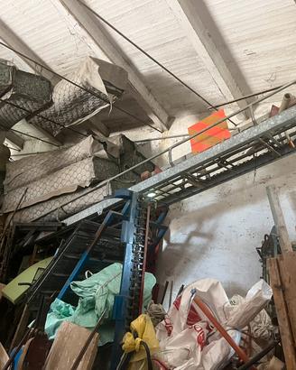 Scaletta per balle di fieno