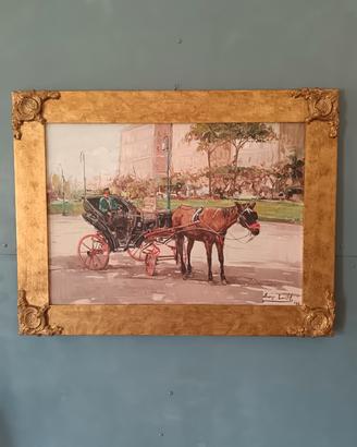 Enzo Casillo dipinto olio su tela 