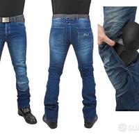 PANTALONE JEANS MOTO OJ J143 UOMO + FIBRA KEVLAR C