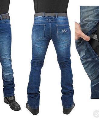 PANTALONE JEANS MOTO OJ J143 UOMO KEVLAR PROTEZION