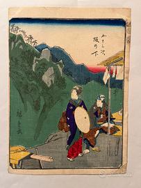 Stampa originale giapponese di Hiroshige I