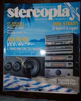 Rivista STEREOPLAY numero 218/219 anno 7-8/1992