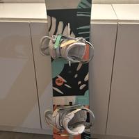Snowboard Burton 140 + Attacchi Burton Scribe
