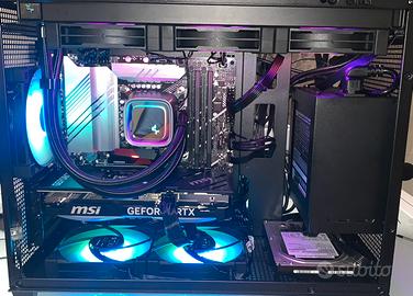 Pc Gaming i7-14700KF, 4070, 64 GB DDR5 nuovo