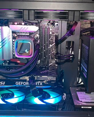 Pc Gaming i7-14700KF, 4070, 64 GB DDR5 nuovo