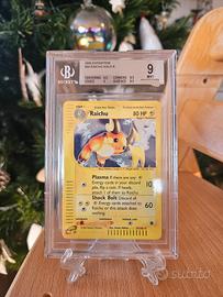Raichu Holo 25/165 BGS 9 2002 expeditio pokemon ca