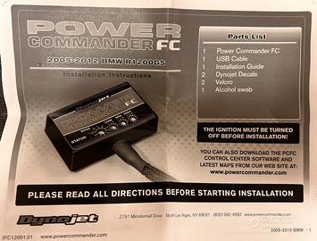 Dynojet Power Commander FC
