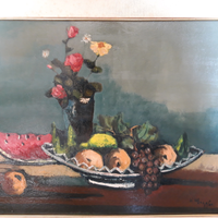 DELIO DI MAGGIO olio su tela 50x70