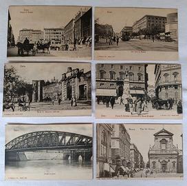 6 Cartoline vecchie di Roma