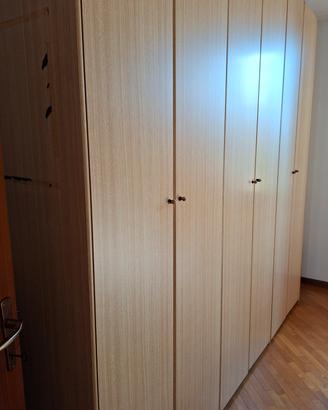 armadio 6 ante per camera letto