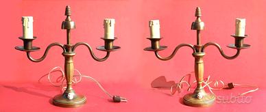 Coppia di lampade art déco