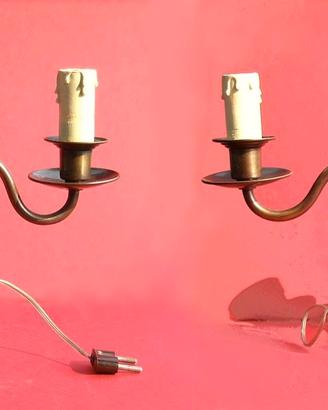 Coppia di lampade art déco