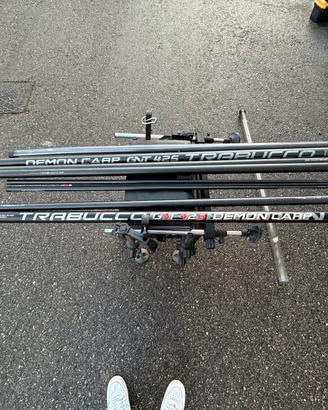 Canna da pesca trabucco demon carp gnt 425