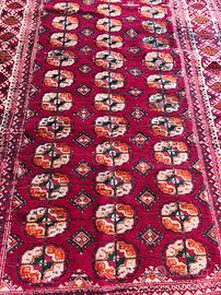 Tappeto Bukhara Turkmeno vintage 211 X 117 cm