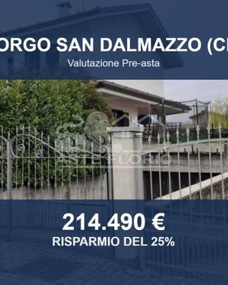 Immobile in asta di 158 m² con box auto a Borgo Sa