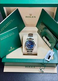 Rolex Oyster Perpetual 124200 blu