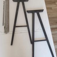 porta televisore in legno vintage l