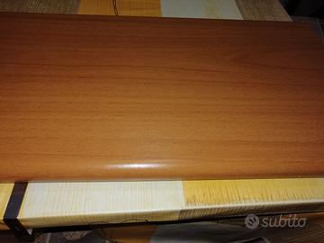Mensola colore noce 80x25x2.5 