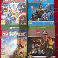 Lego xbox collezione di 4 giochi 