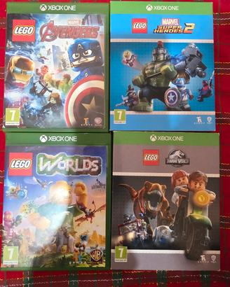 Lego xbox collezione di 4 giochi 