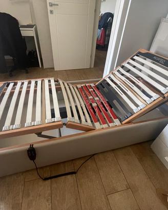 Letto contenitore con rete elettrica