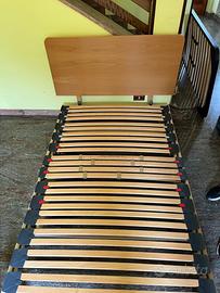 Letto con rete elettrica