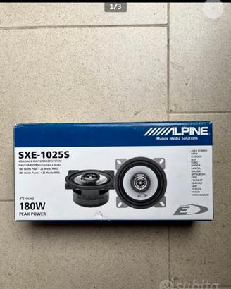 2 Casse auto Alpine 180 W