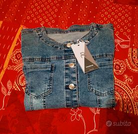 Giubbino jeans donna 