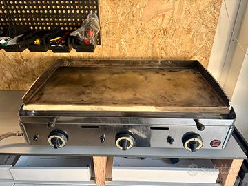 Fry top piastra Sammic