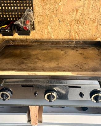 Fry top piastra Sammic