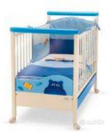 Lettino e Fasciatoio cassettiera 