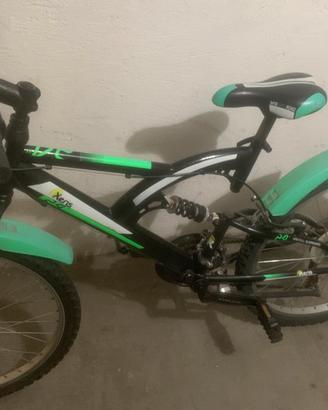 Bicicletta bambino/a 21 marce ammortizzata