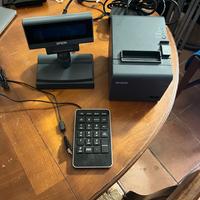 Stampante fiscale epson + cassa SumUp Lite