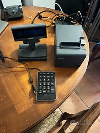 Stampante fiscale epson + cassa SumUp Lite