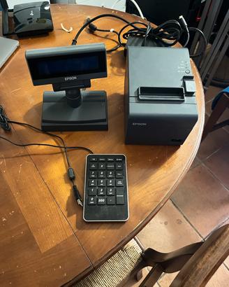Stampante fiscale epson + cassa SumUp Lite