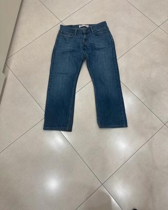 Jeans levi’s 514 slim straight  blu denim