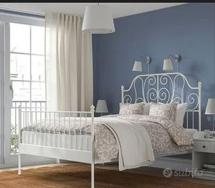 Testiera letto matrimoniale - rete a doghe inclusa