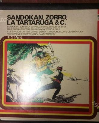 Lp zorro sandokan tartaruga etc anni 70