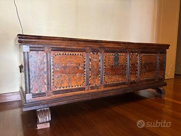 Cassapanca fine 700 italiana collezione mobile