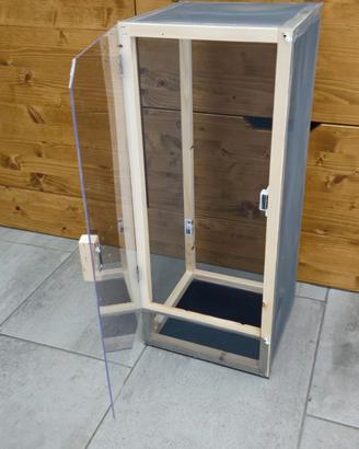 Teca gabbia Voliera insetti stecco farfalle 60cm R
