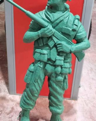 Soldato  -  Scenografia  -  Scultura  