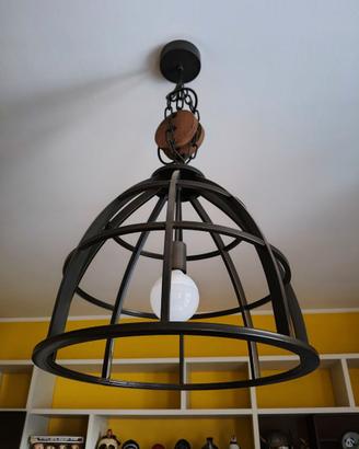 Lampadario nero