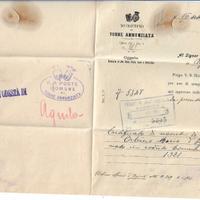 1893 / 1969 N 14 DOCUMENTI VARI SOTTODESCRITTI