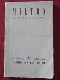 Libro di John Milton "SANSONE AGONISTA"
