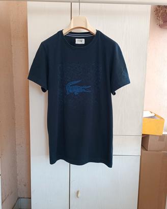 T-Shirt Lacoste Sport 4 Casual Ultra Dry Navy Moda