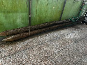 2 Pali di Gazia mt 5  ottimi per fare pontile