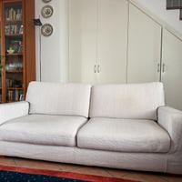 Divano bianco 2 posti