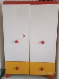 Armadio e cassettiera Foppapedretti 