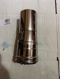Riduzione/aumento per canna fumaria 120-109 inox
