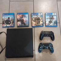 PlayStation 4 con giochi 